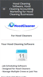 Mobile Screenshot of ehoodcleaner.com